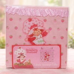 Strawberry Shortcake Fabric Storage Cube
